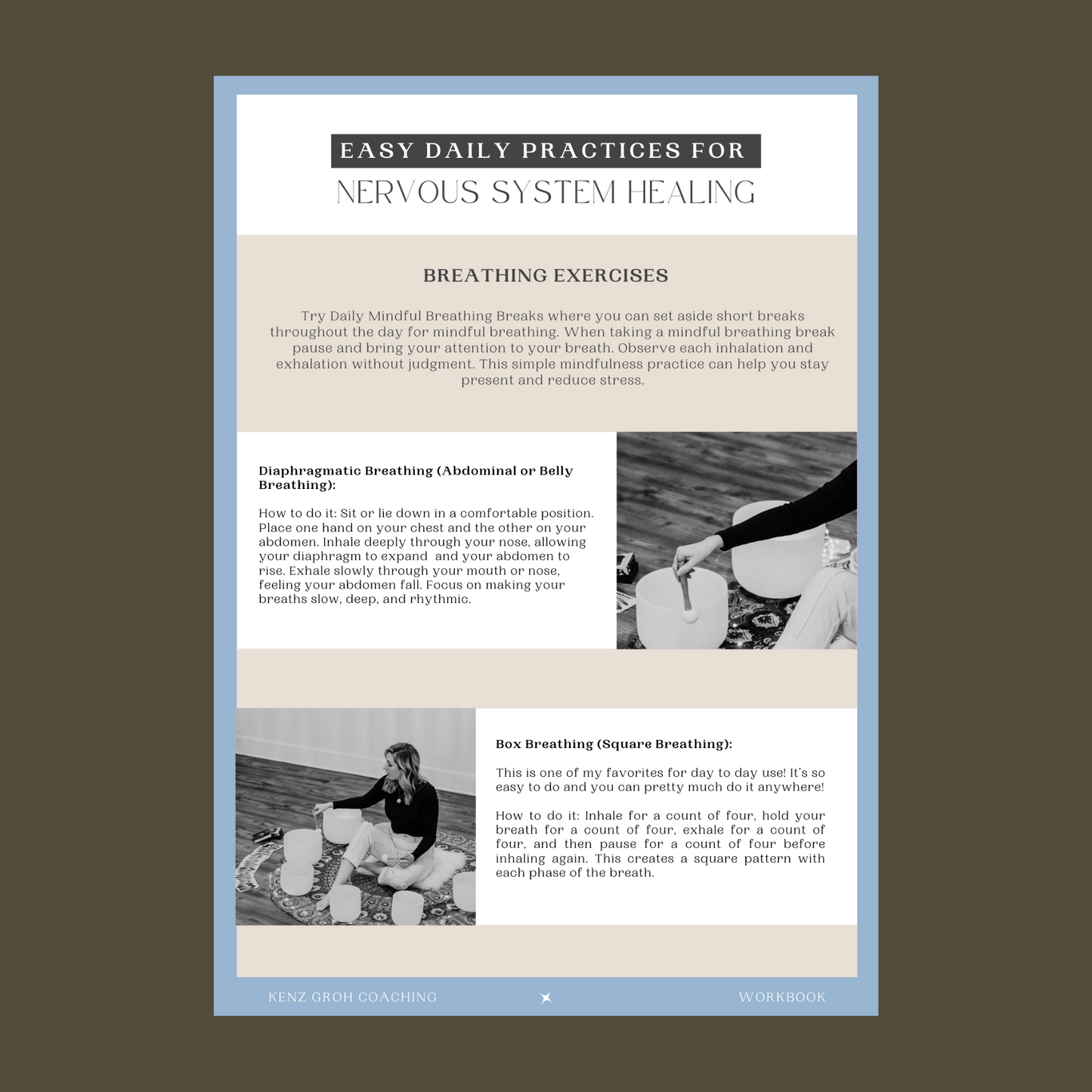 Heal Your Nervous System in 30 Days Workbook