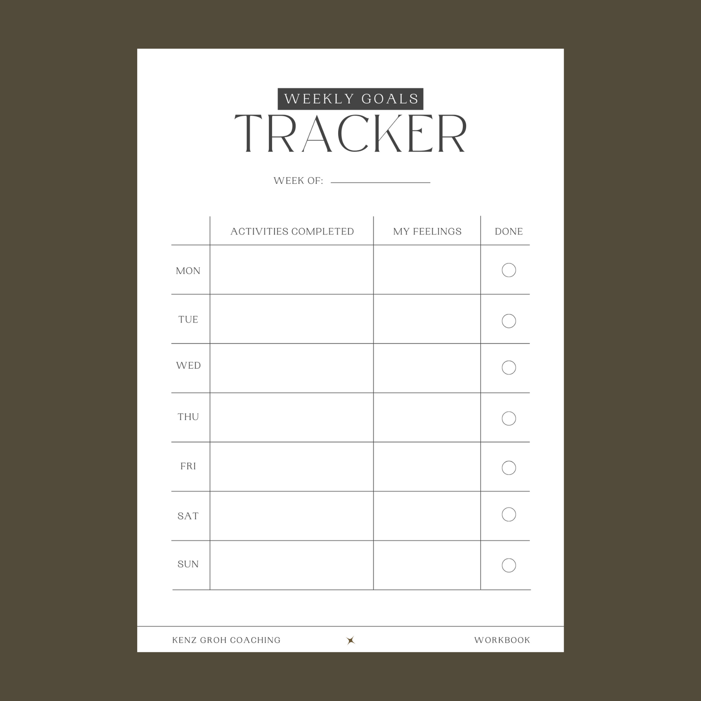 Heal Your Nervous System in 30 Days Workbook